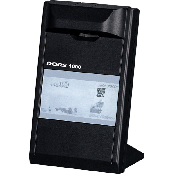 Детектор банкнот DORS 1000 М3 черный