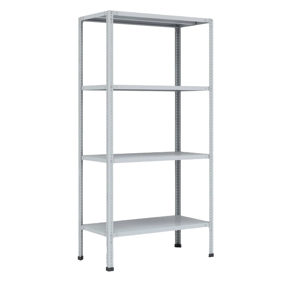 Стеллаж Home S-1 grey. 1500х700х300 4 полки (НАБОР)