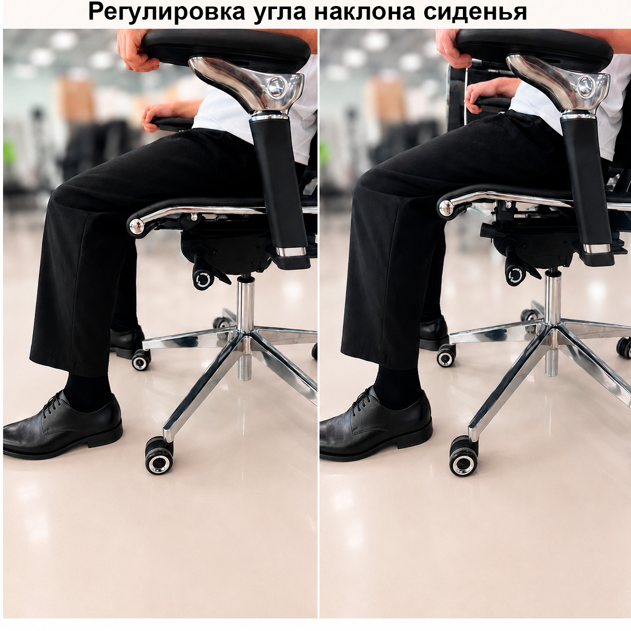 Кресло Yoga Spine 4DF B2-12 (Велюр GoyaLE Бежево-серый z676.F.14.13A)