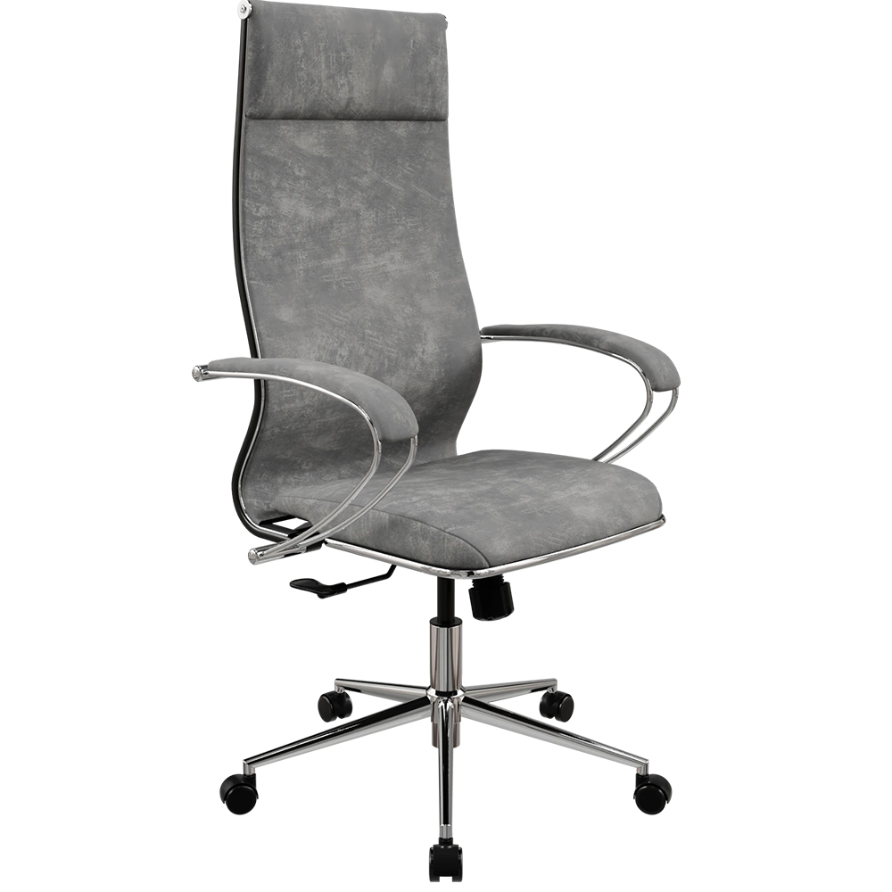 Кресло METTA ErgoLife Set L42 Bravo/подл.118/осн.Synchro 052 (Светло-серый 589.53.1.403)