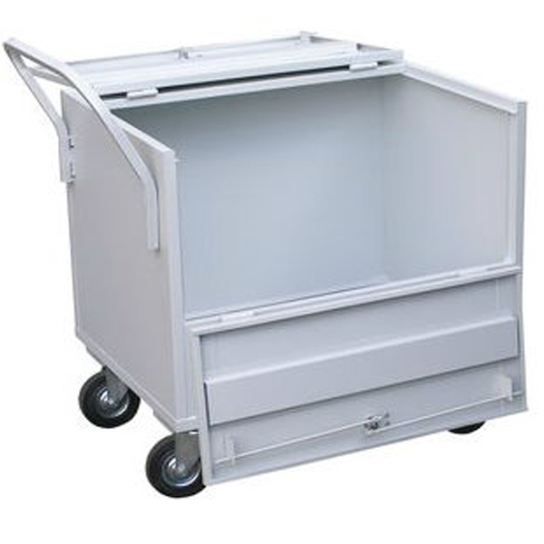 Тележка для денег средняя 2 крышки 730х560х670 мм.