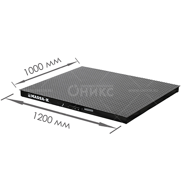 Модуль взвешивающий 4D-PM-12/10 - 500, платформа 1200*1000мм, 500 кг.