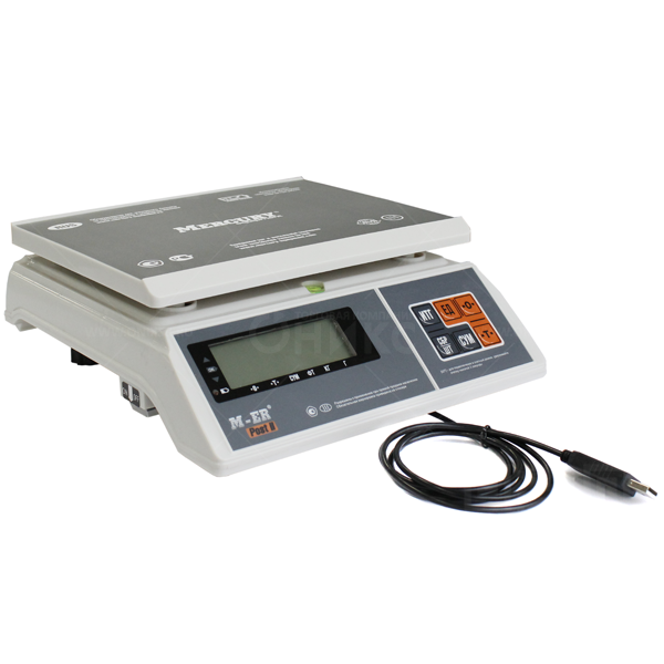 Весы M-ER 326AFU - 15.1 "Post ll" LCD USB-COM 