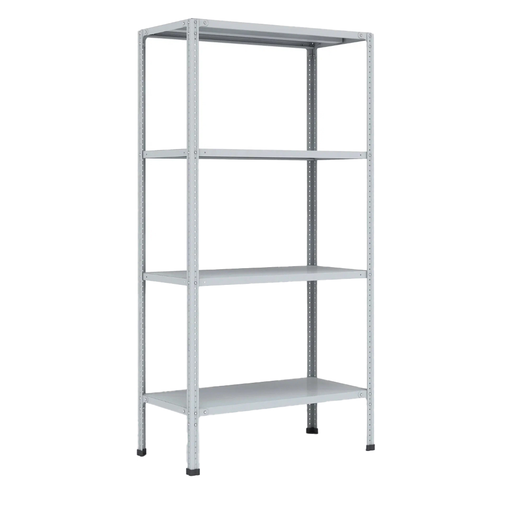 Стеллаж Home M-2 grey. 1800х1000х400 4 полки (НАБОР)