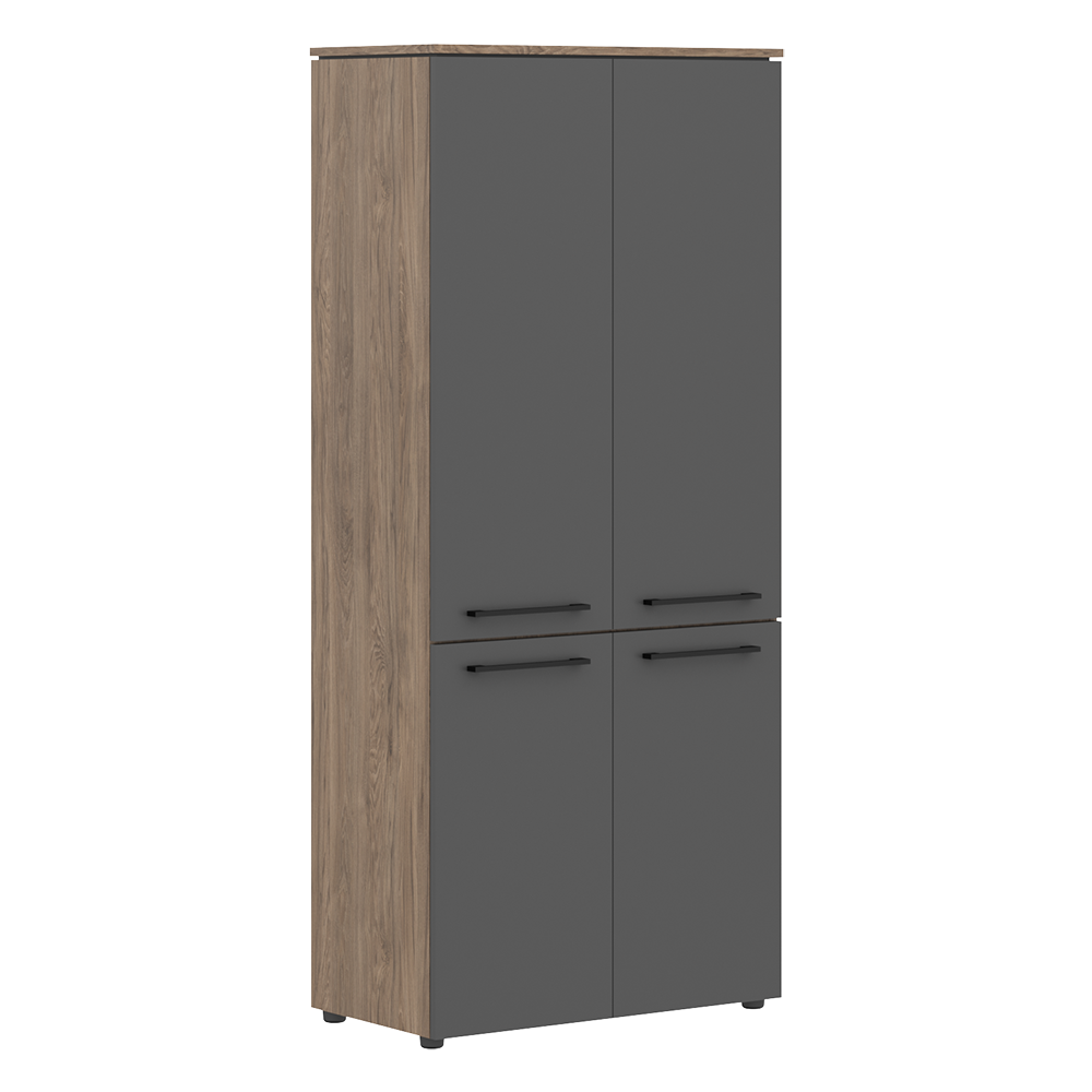 Шкаф с глухими средними и малыми дверьми MHC 85.3  854х423х1956 MORRIS TREND (НАБОР)