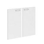 XTEN Двери низкие XLD 42-2  846х18х765 (2шт) (Белый)