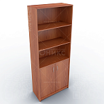 А-310 Шкаф широкий, 770*370*2000мм.  (Орех)