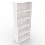 А-306 Стеллаж открытый, 4 полки, 770*370*2000мм. (Ясень шимо светлый)