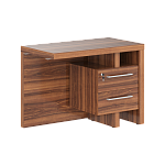 Тумба приставная стола правого ZCRT 1055(R) правая 1000х550х745 ZENN (Орех Даллас)