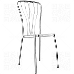 Каркас стула Омега  (AL (серый))