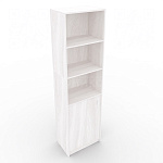 А-321 Шкаф узкий, 560*370*2000мм. (Ясень шимо светлый)