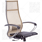 Каркас кресла МЕТТА B 1m 7/К131 (Комплект 7) (выводится из ассортимента) (сетка ТА-08 золотой ротанг/ Т-01 черный)