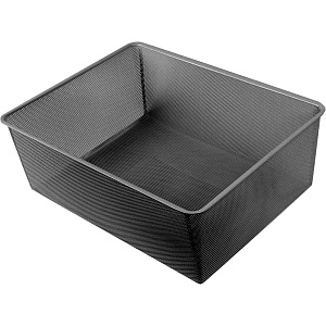 GS Корзина мелкосетчатая, 535*410*185мм. (Черный)