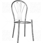 Каркас стула Венус (AL (серый))