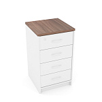 А-705 Топ к тумбе АТ-05 для столов А-201, А-202, 440*450*22мм. (Ясень шимо темный)