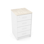 А-705 Топ к тумбе АТ-05 для столов А-201, А-202, 440*450*22мм. (Дуб молочный)