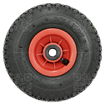Колесо d 260 пневмо (20мм) полиамидная ступица 3.00-4 2pr ST-28 г\п 250 кг  