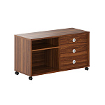 Тумба мобильная B-202 1200*500*660 BORN (Орех Даллас)