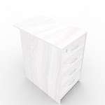 А-707 Топ к тумбе АТ-07 для столов 73 см., 440*730*22мм. (Ясень шимо светлый)