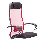 Каркас кресла МЕТТА ErgoLife Sit10 B1-111K 0001110  (Комплект 11) (Ub00/Wh00/K1bL) (выводится из ассортимента) (0201110 сетка X2 красная/сид.черное/ подлок ArK-01.02T200 черн )