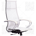 Каркас кресла МЕТТА B 1m 7/К131 (Комплект 7) (выводится из ассортимента) (сетка Т-02 белая/белая)