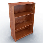 А-304 Стеллаж открытый, 2 полки, 770*370*1220мм.  (Орех)