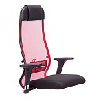 Каркас кресла МЕТТА ErgoLife Sit10 B1-111D 0001112  (Комплект 11/2D) (Ub00/Wh00/D02P)  (выводится из ассортимента) (0201112 сетка X2 красная/сид.черное/ подлок 2D )