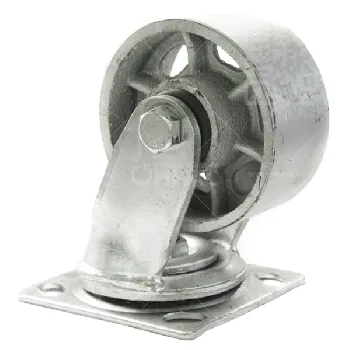 Колесная опора d100 поворотное, чугун со спицами Scs 42 (1132102) г\п 300 кг