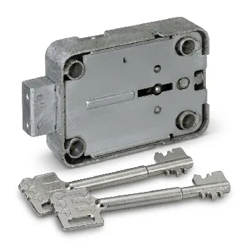 Замок Mauer 74046 L 90 с двумя ключами