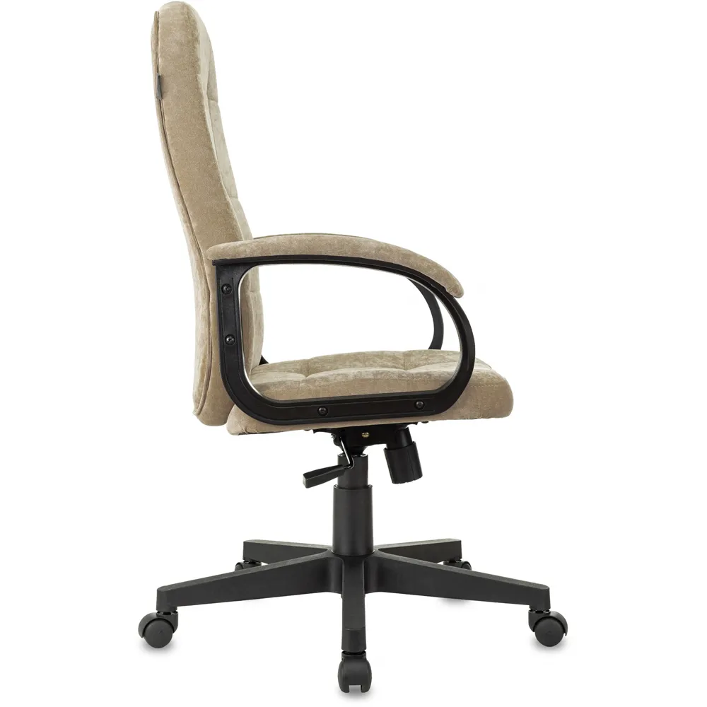 Кресло компьютерное Бюрократ CH-002 Fabric песочный Light-21 крестов. пластик