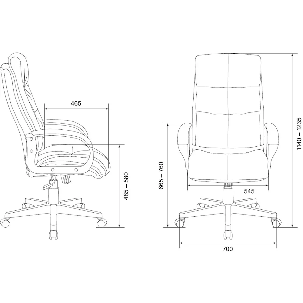 Кресло компьютерное Бюрократ CH-824 Fabric песочный Light-21 крестов. пластик