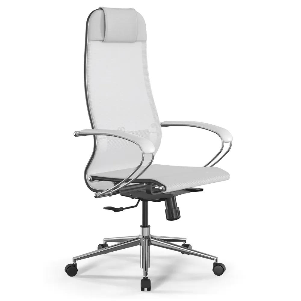 Кресло METTA ErgoLife Set 4/подл.131/осн.Synchro 052 (Белый 22E.16.1.403)