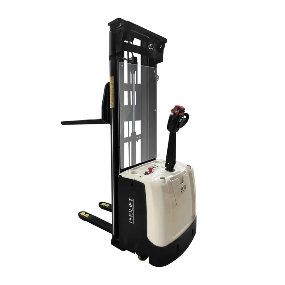 Штабелер самоходный PROLIFT M2 SDR 2045 Li-ion,  2000кг., 4,5м. с электроподъемом, АКБ 150Ah