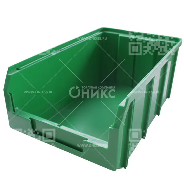 Ящик пластиковый V-3 341*207*143 зеленый