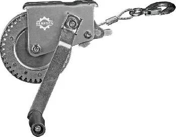 Лебедка ручная барабанная GEARSEN FD-0510 (544кг, 10м)
