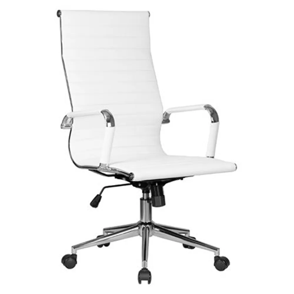 Кресло руководителя DOBRIN CLARK SIMPLE, LMR-101B, белый 
