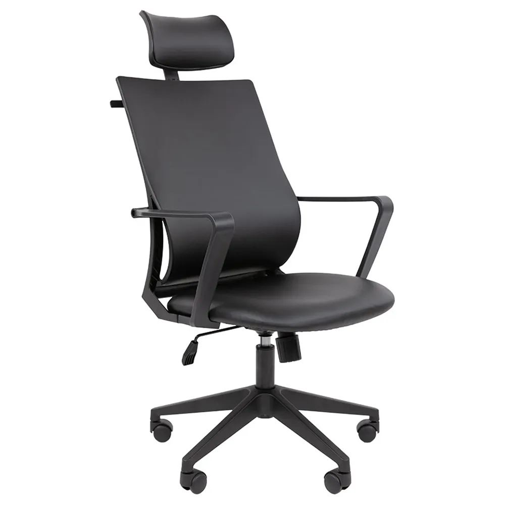 Кресло офисное CHAIRMAN 545 ЭКО (экокожа черная)