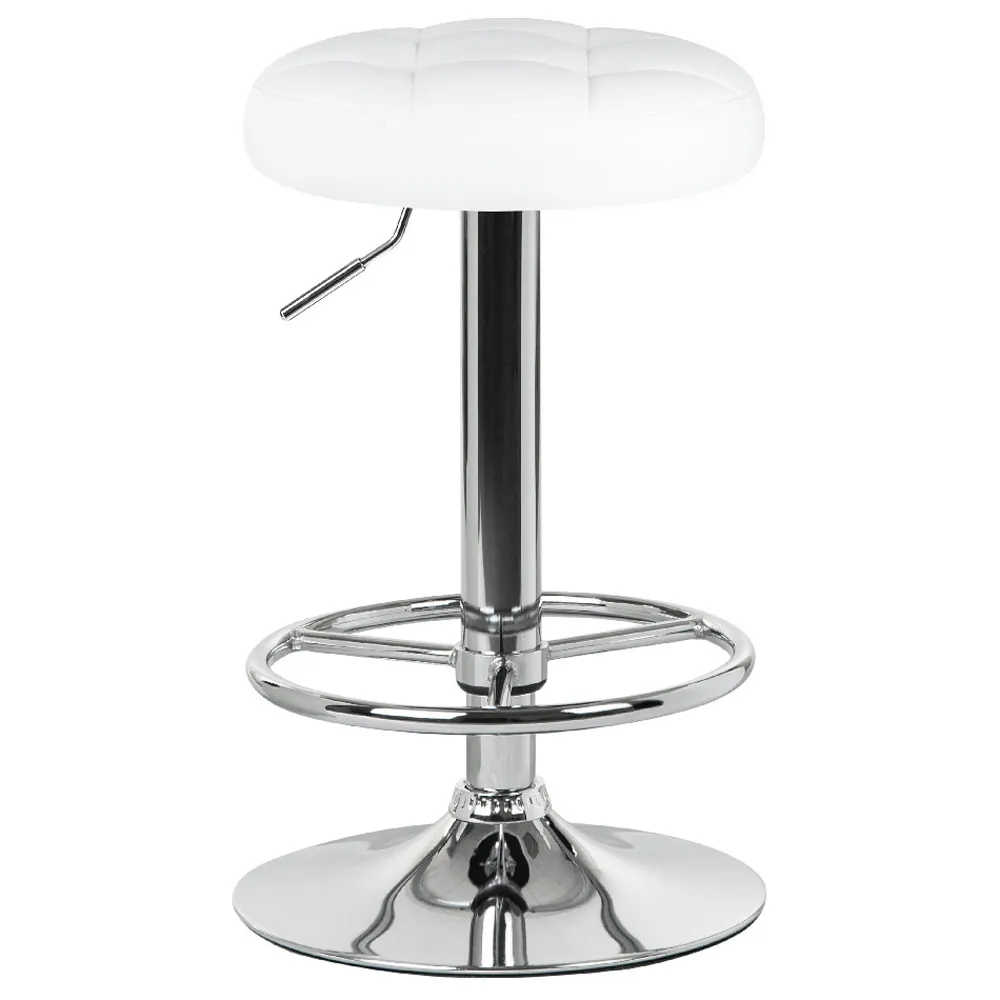 Стул барный DOBRIN BRUNO LM-5008 экокожа белая