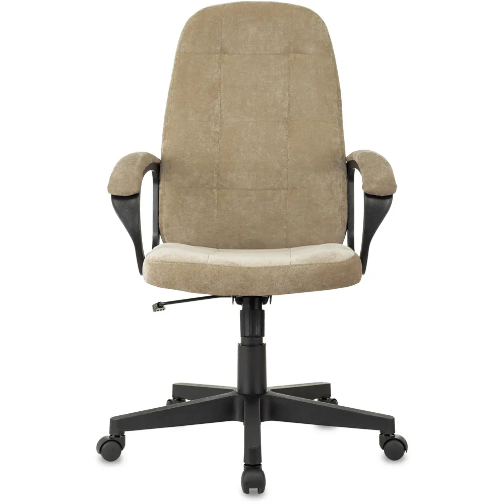 Кресло компьютерное Бюрократ CH-002 Fabric песочный Light-21 крестов. пластик