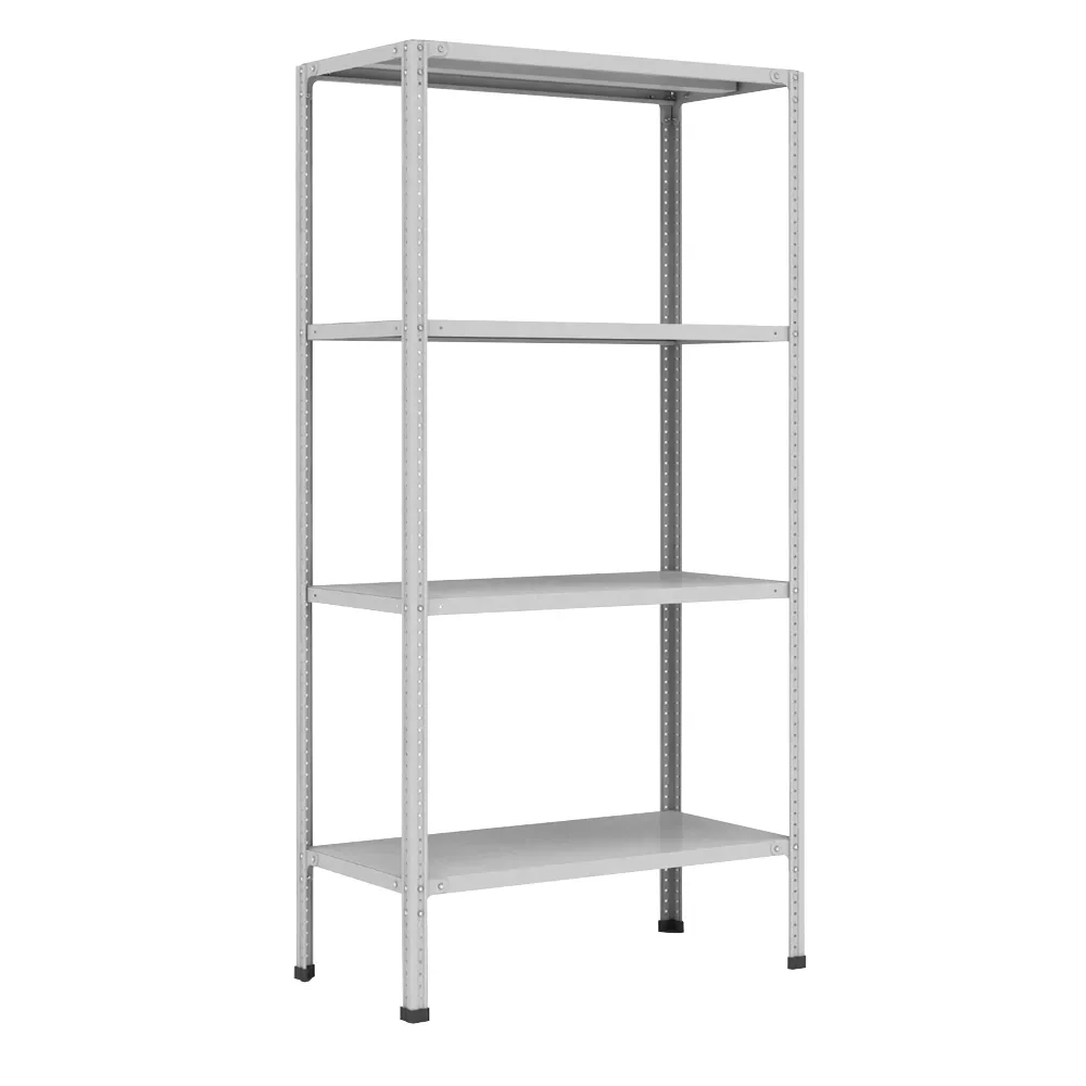 Стеллаж Home L-2 grey. 2000х1000х400 4 полки (НАБОР)