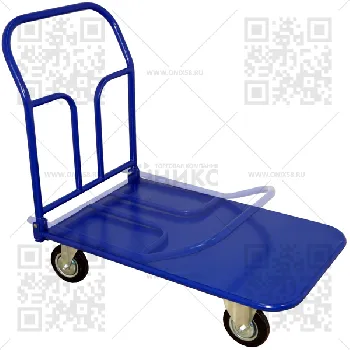 Тележка платформенная ТПСР 5 МЗ складная ручка 700*1200 колеса d-200