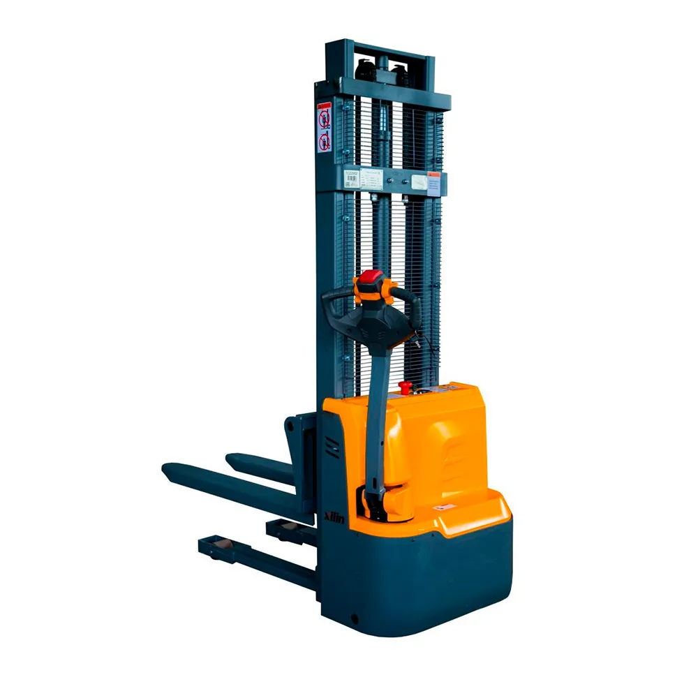 Штабелер самоходный XILIN CDD15R-EN-3500 1500кг., 3,5м. с электроподъемом