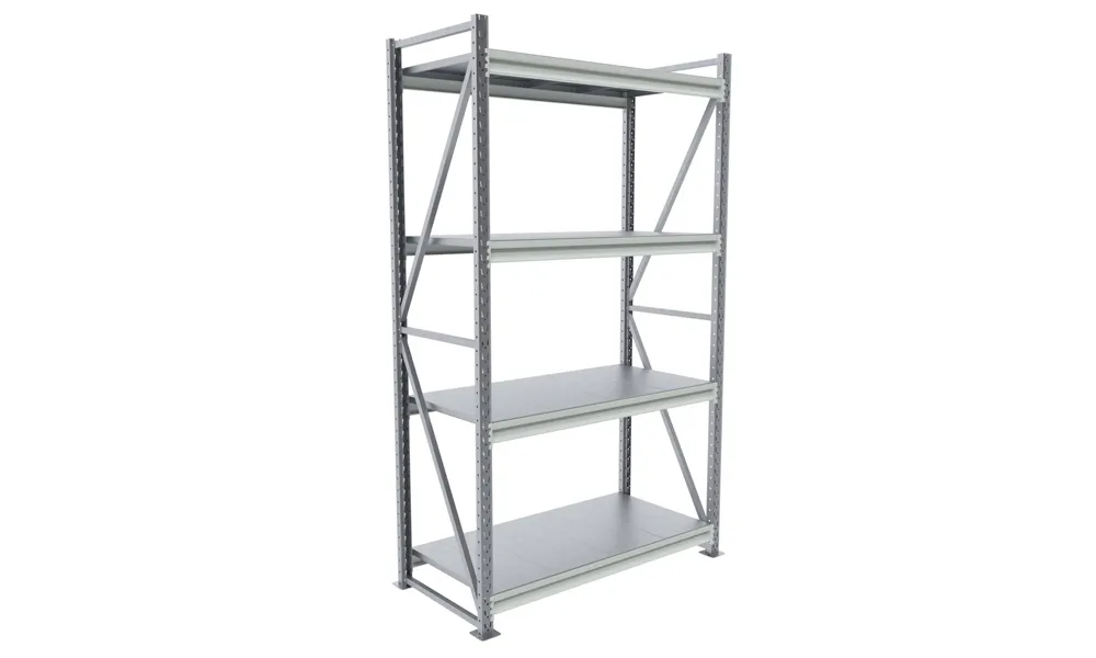 Стеллажи SGR до 500 кг на полку оцинкованные