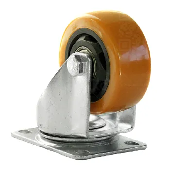Колесная опора d75 поворотное SCM 93, PVC, полиуретан (Medium) 4023075PVC г\п 80 кг