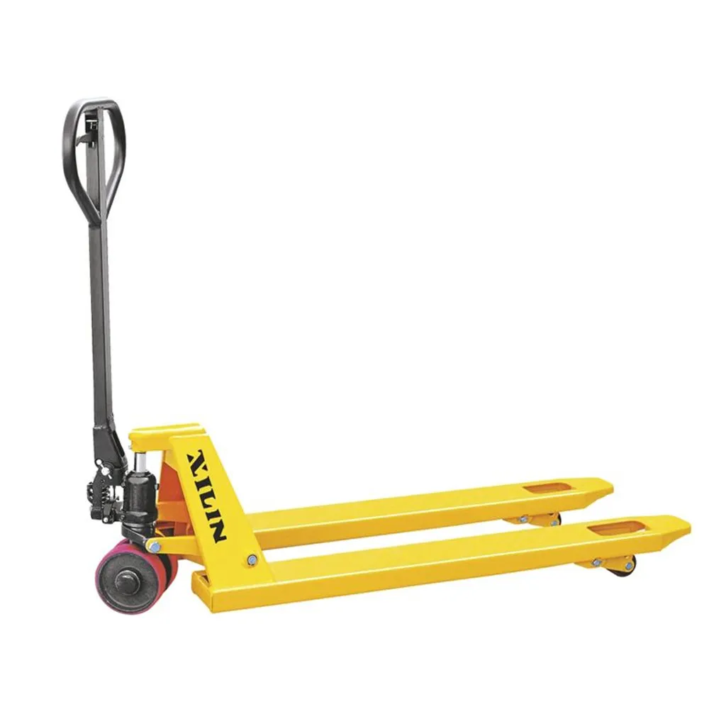 Тележка гидравлическая XILIN DB 2000, 1150 мм. полиур. колеса