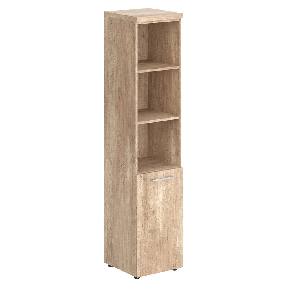 Шкаф колонка (L) с глухой малой дверью и топом THC 42.5(L)  Z 430х452х1968 TORR-Z (НАБОР)
