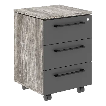 Тумба мобильная MMC-3D 465х450х652 MORRIS TREND