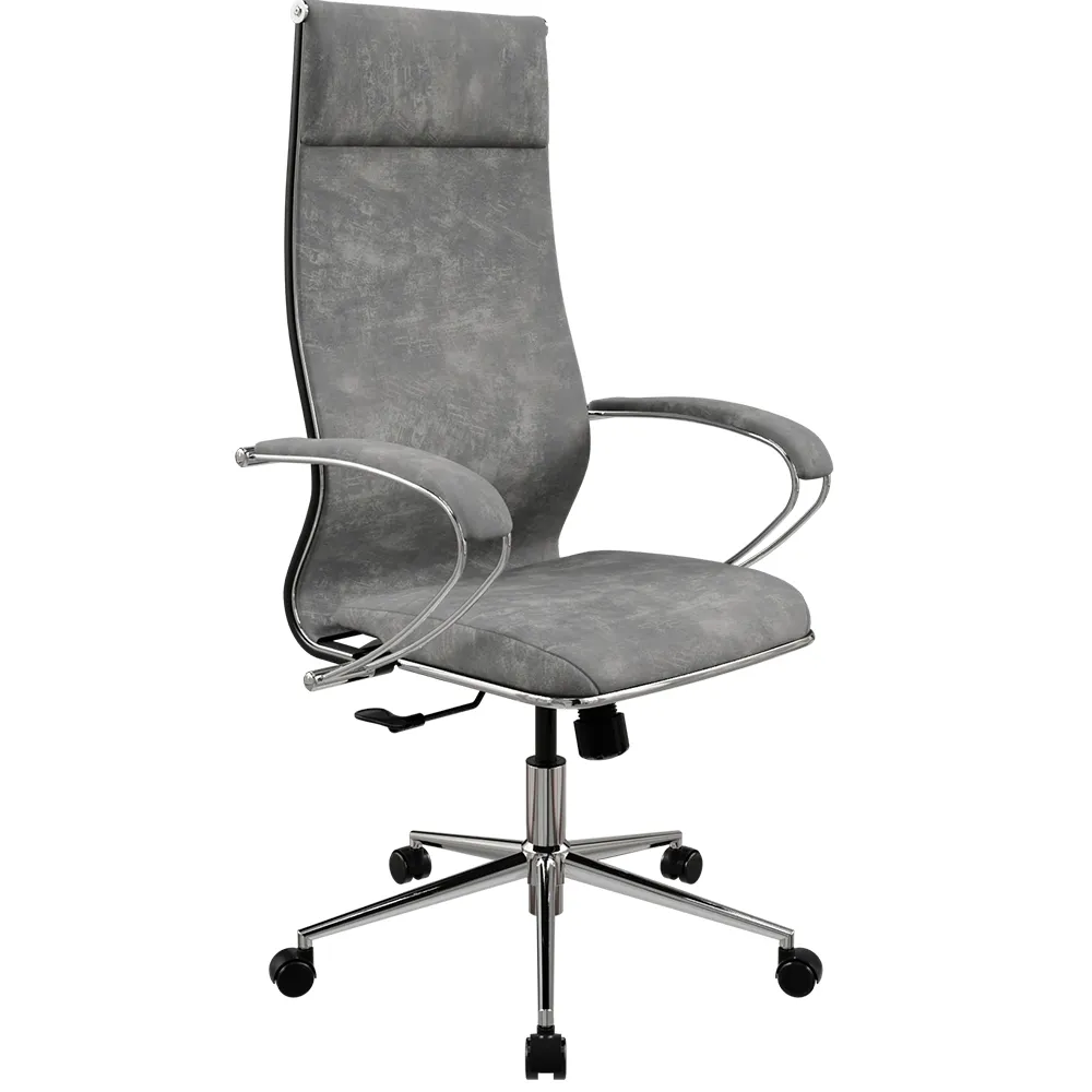 Кресло METTA ErgoLife Set L42 Bravo/подл.118/осн.Synchro 052 (Светло-серый 589.53.1.403)