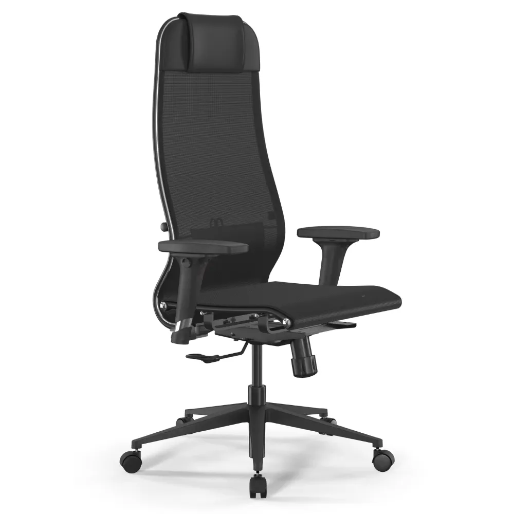 Кресло METTA ErgoLife Set 4/подл.200/осн.Synchro 002 (Черный 212.D.1.3A3)