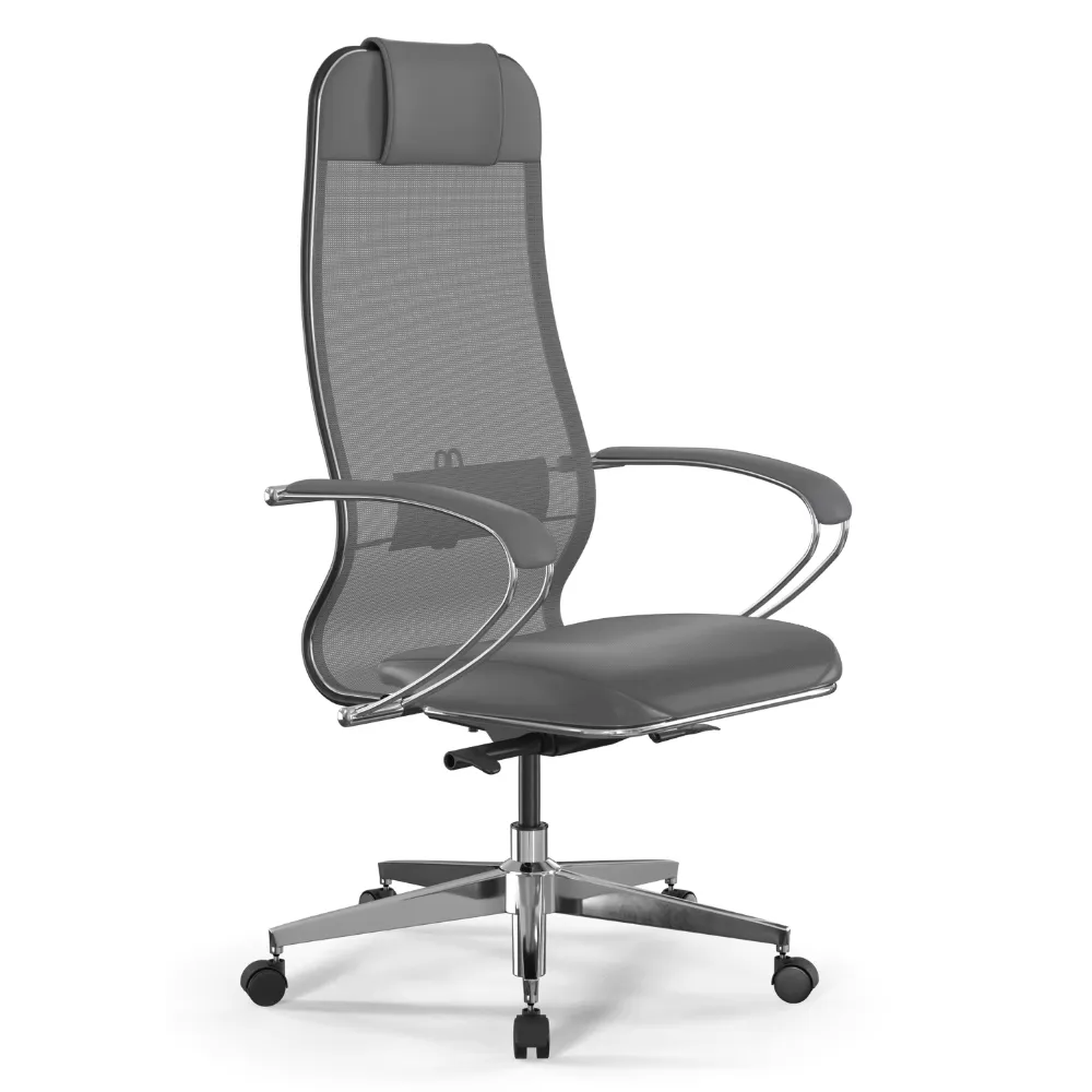 Кресло METTA ErgoLife Comfort (Серый 1F8.16.1.543) (Samurai Comfort)